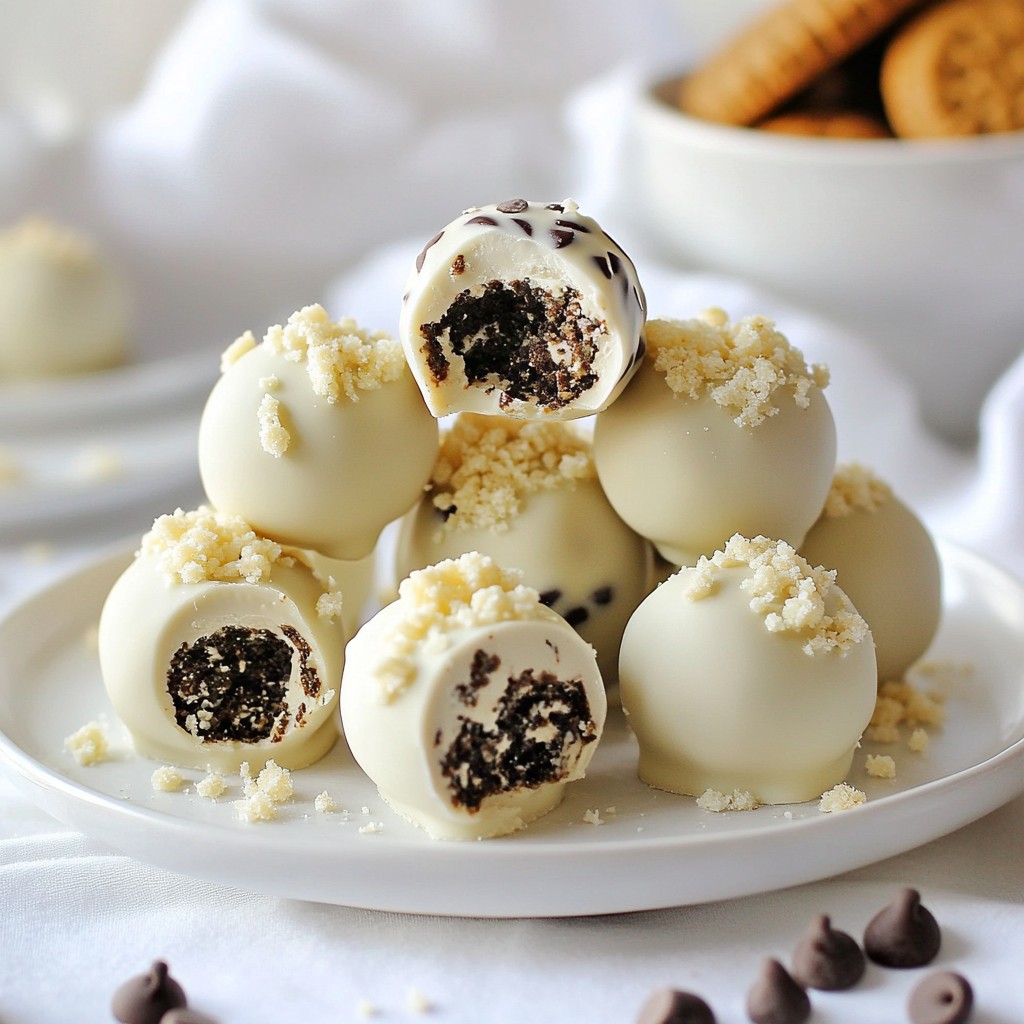 Chocolate Chip Cookie Dough Truffles Delightful Treat