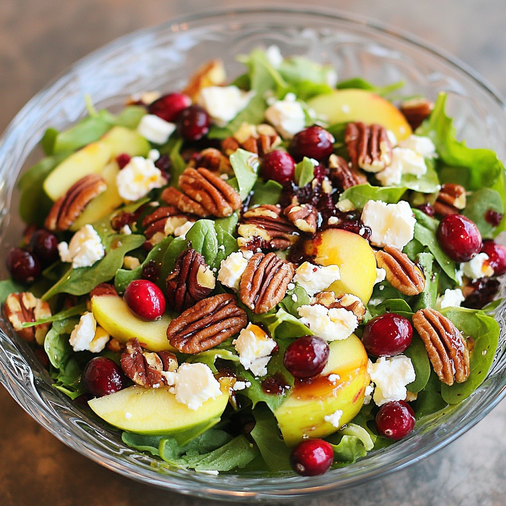 Cranberry Pecan Salad Fresh and Flavorful Delight