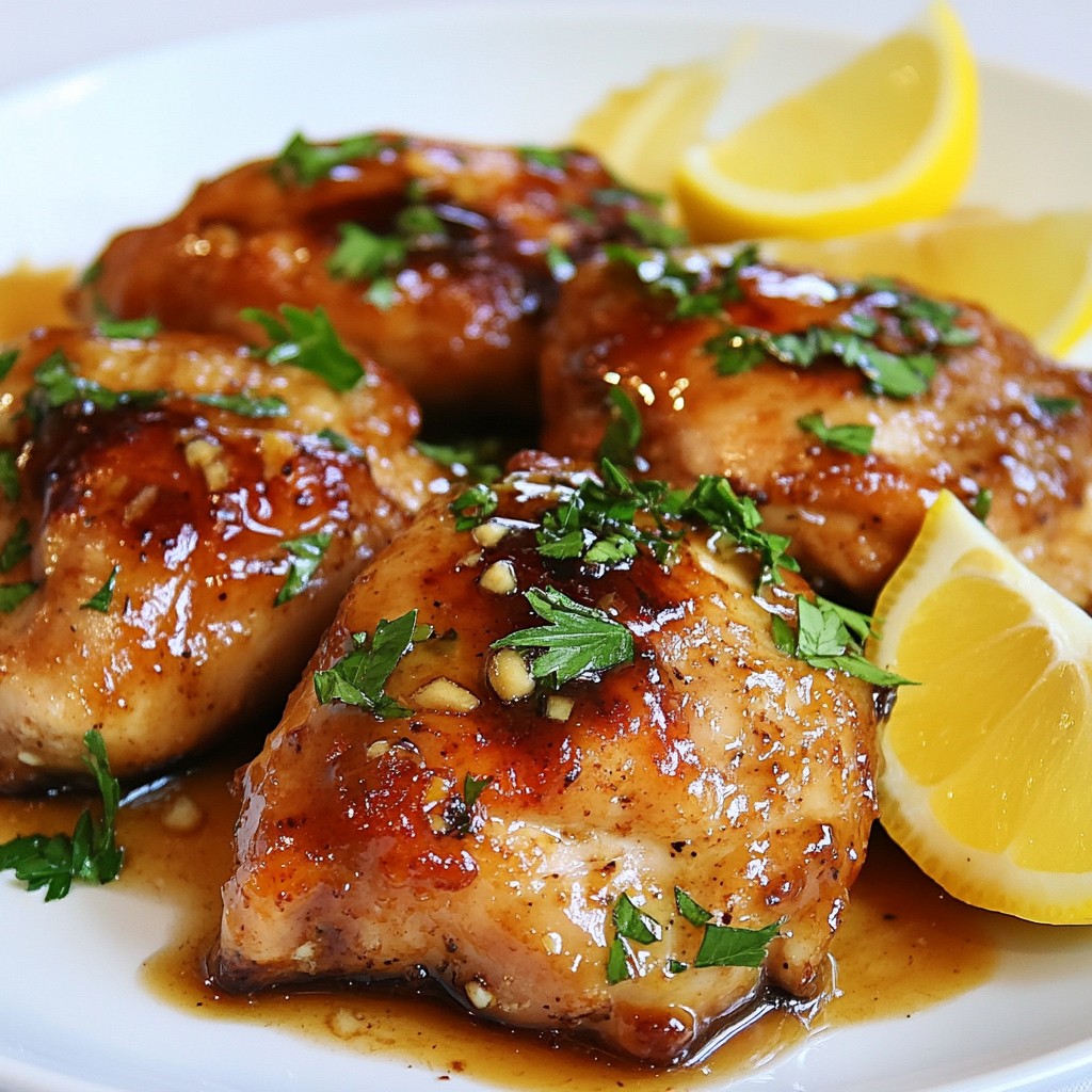 Honey Garlic Balsamic Chicken Flavorful Dinner Delight