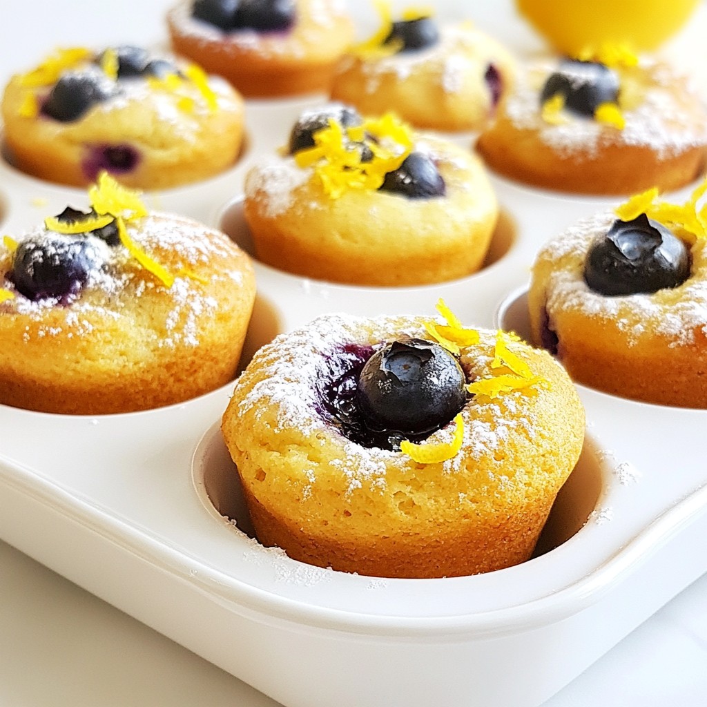 Lemon Blueberry Scone Muffins Fresh and Tasty Delight