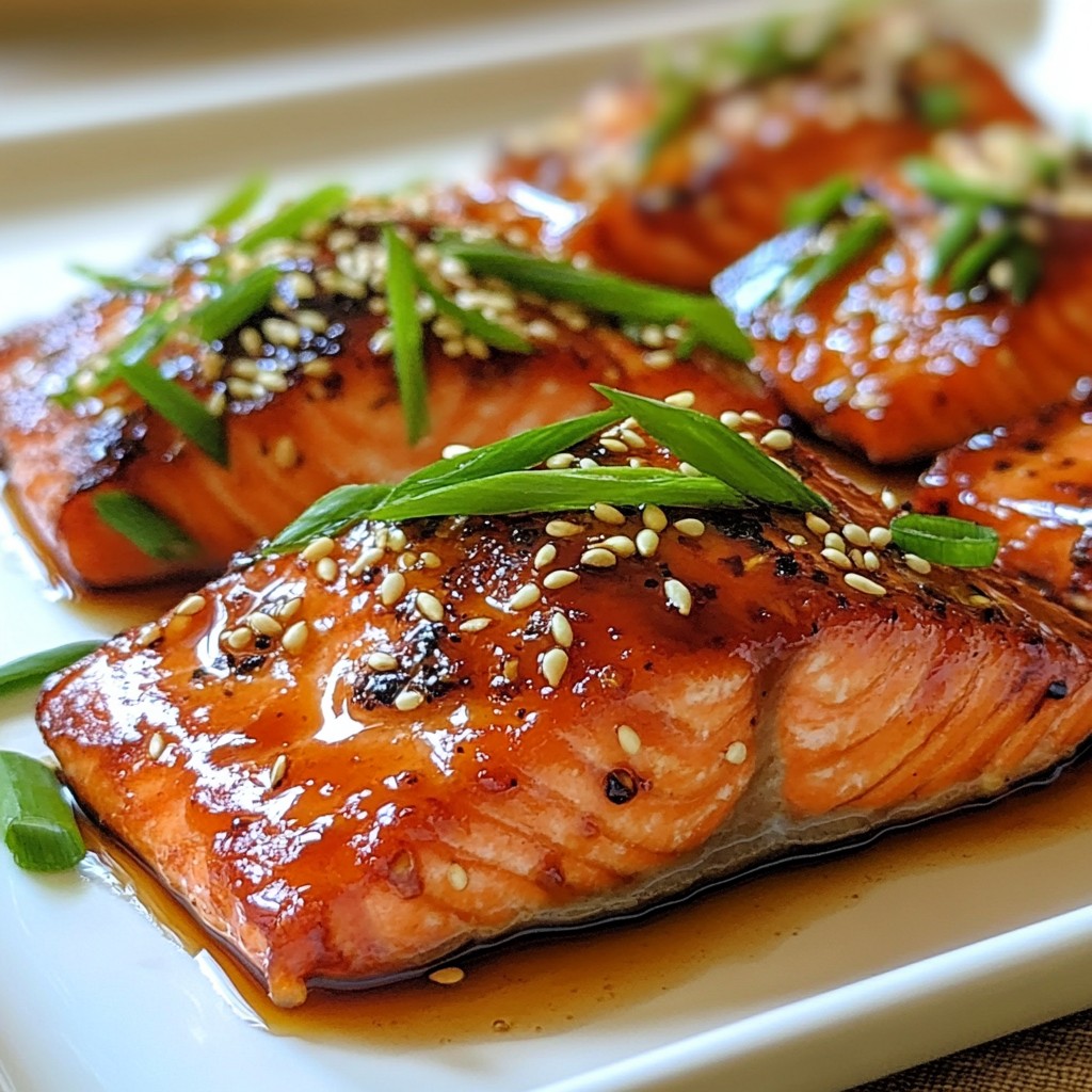 Maple Glazed Salmon Juicy and Flavorful Delight