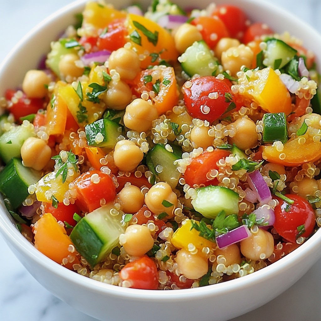 Affordable Chickpea and Quinoa Salad Recipe Delight
