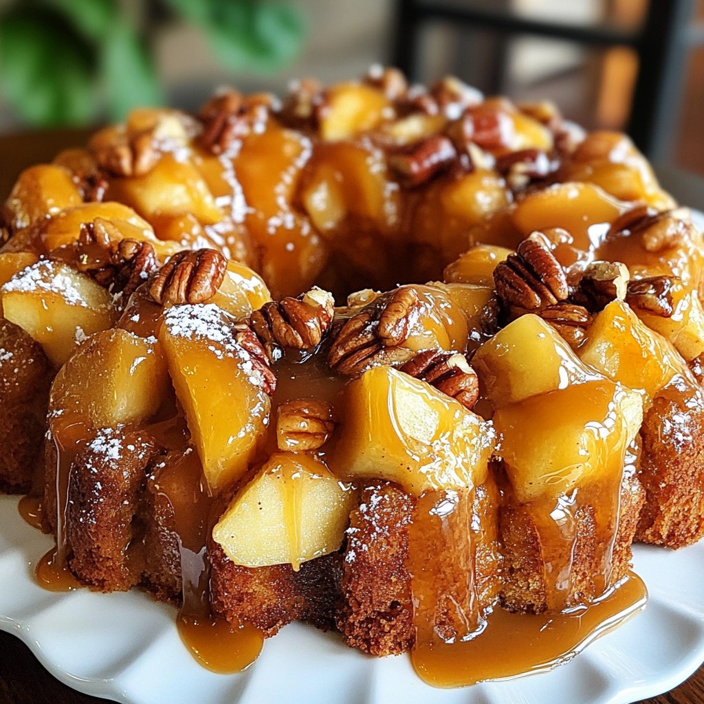 Caramel Apple Monkey Bread Tasty and Fun Dessert