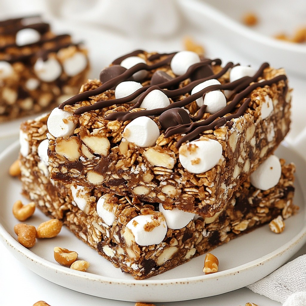S’mores Granola Bars Delicious Snack for Everyone