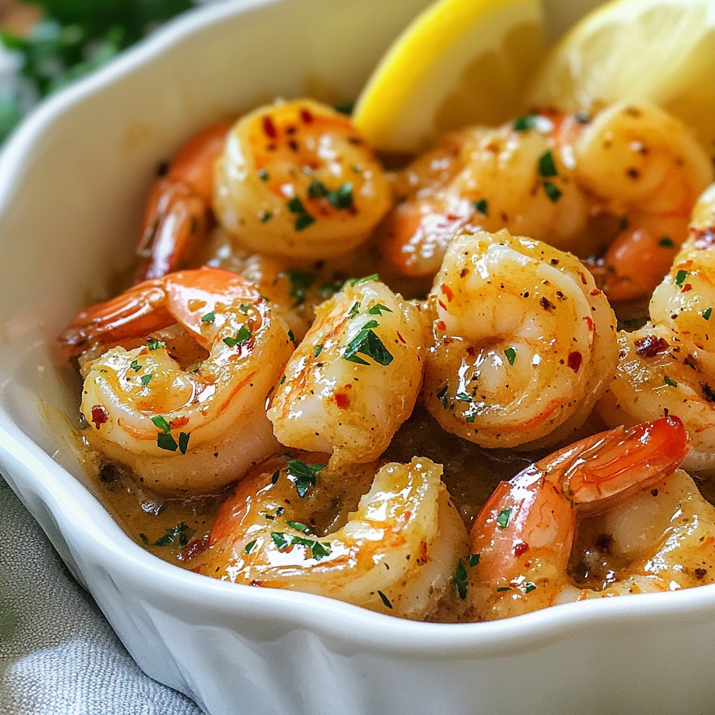 Spicy Garlic Butter Shrimp Flavorful and Easy Recipe