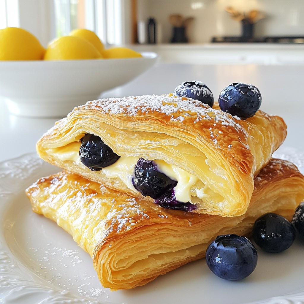 Blueberry Cream Cheese Danish Delightful and Easy Recipe