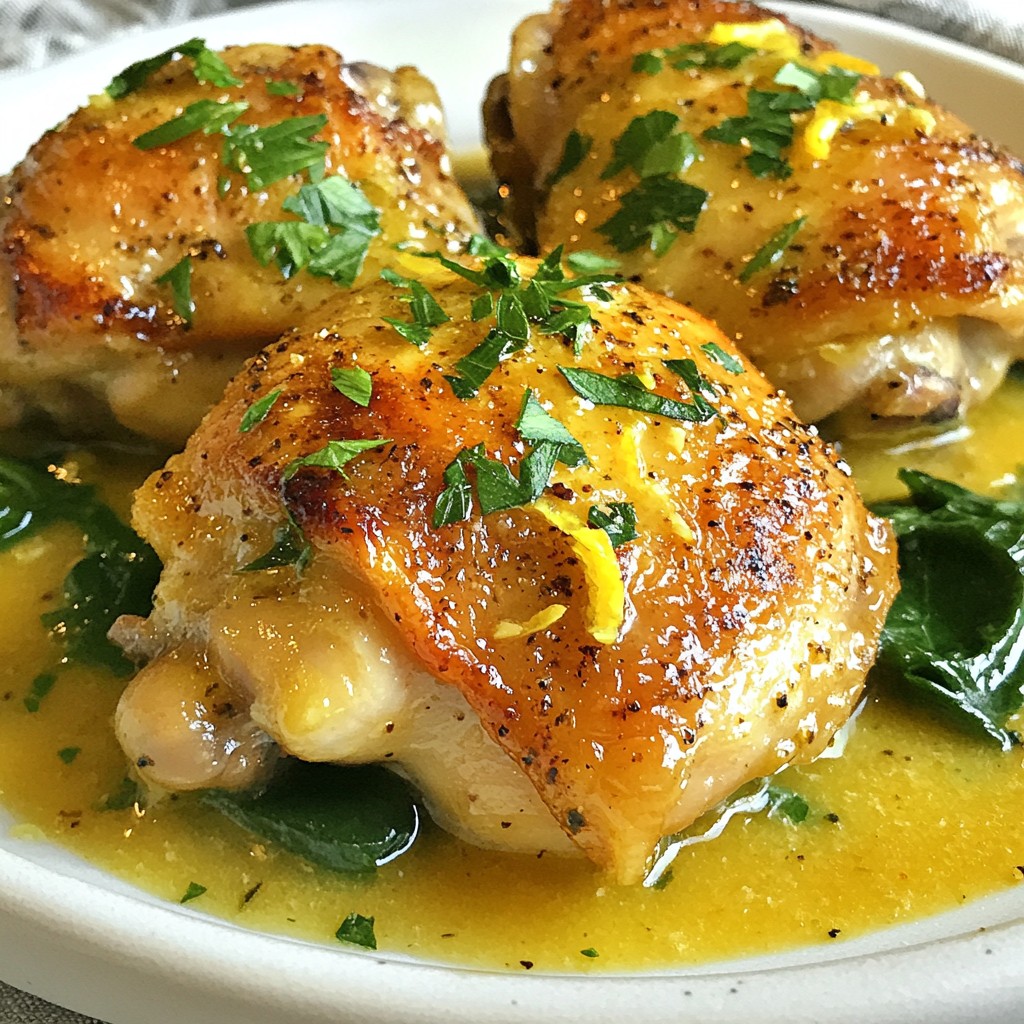 Frugal Lemon Butter Chicken Skillet Simple Meal Idea