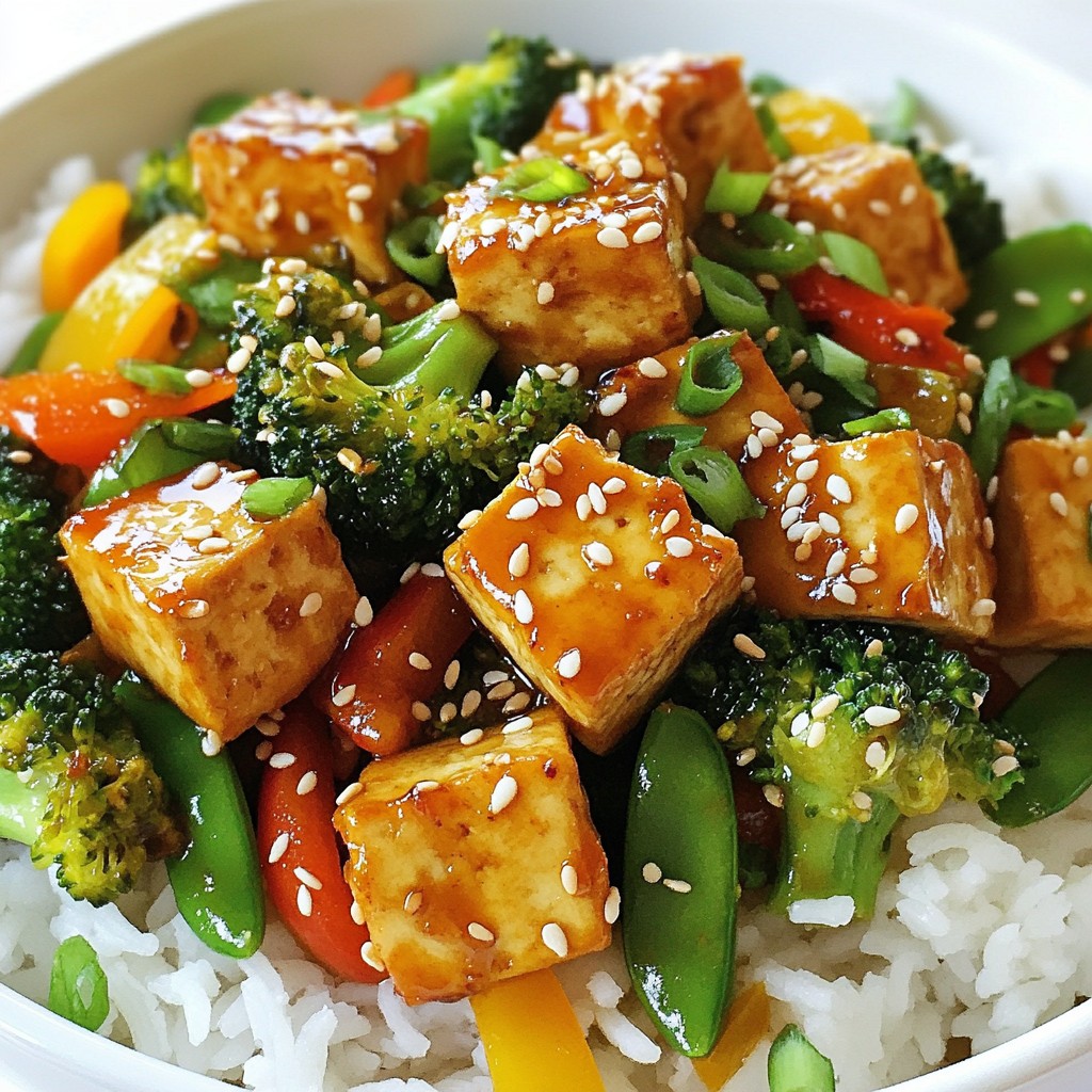 Low-Cost Sesame Ginger Tofu Stir-Fry Flavor Boost