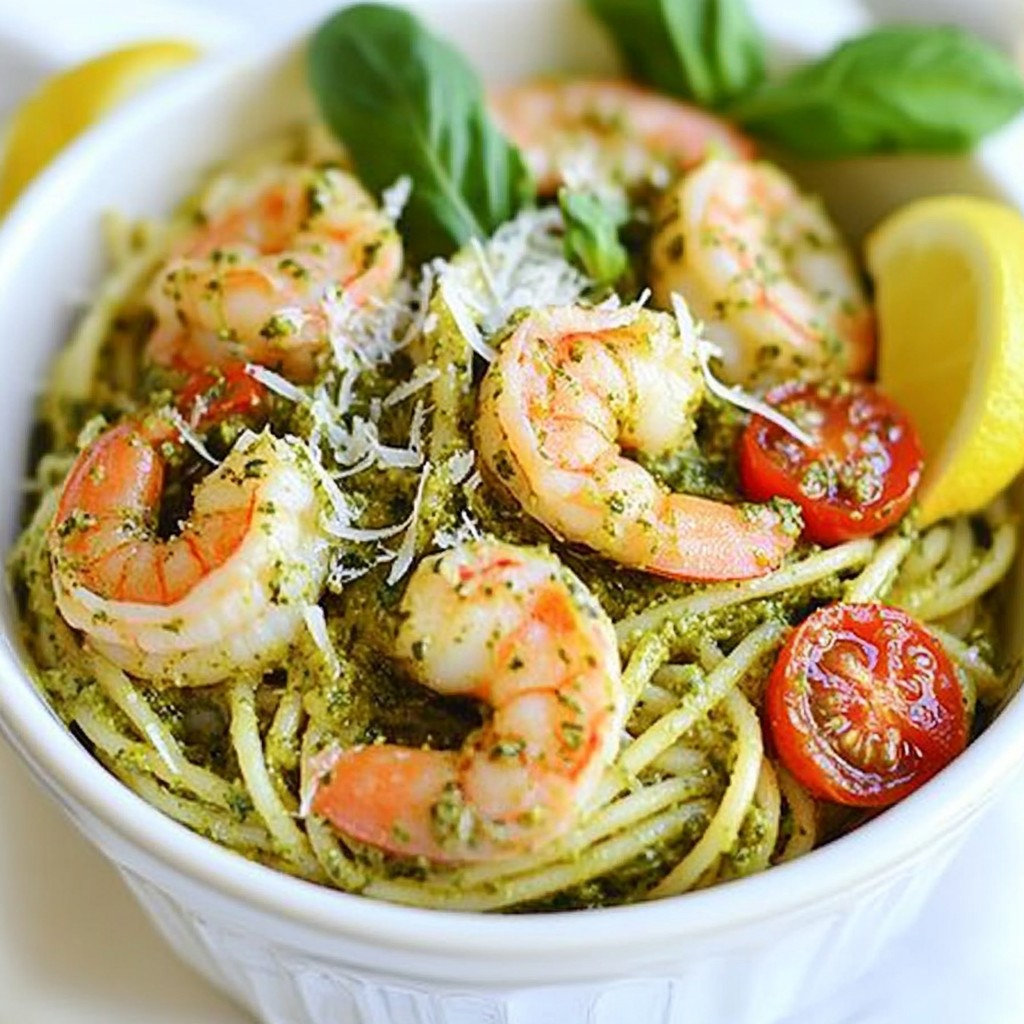 Pesto Shrimp Pasta Flavorful and Easy Weeknight Meal