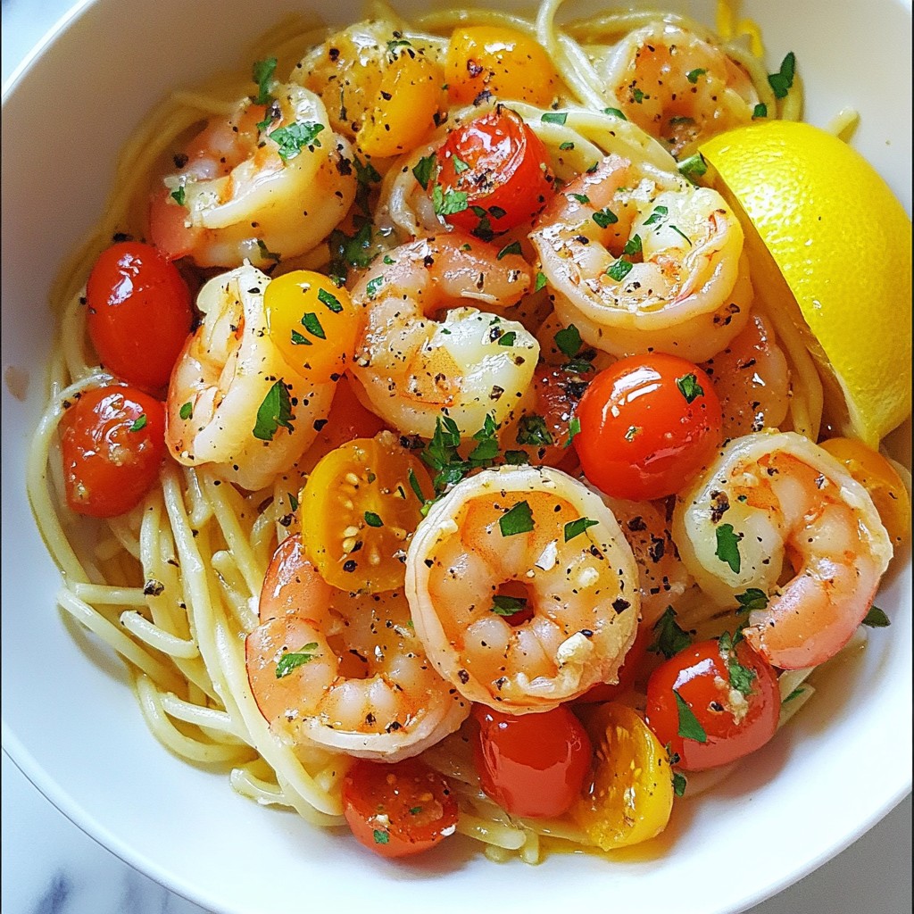 Garlic Butter Shrimp Scampi Easy Flavorful Dish