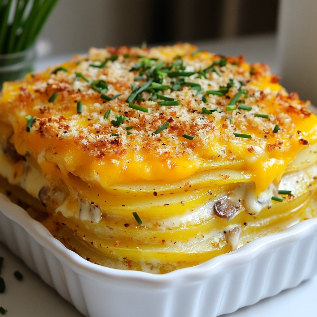 Affordable Cheesy Potato Casserole Easy and Delicious