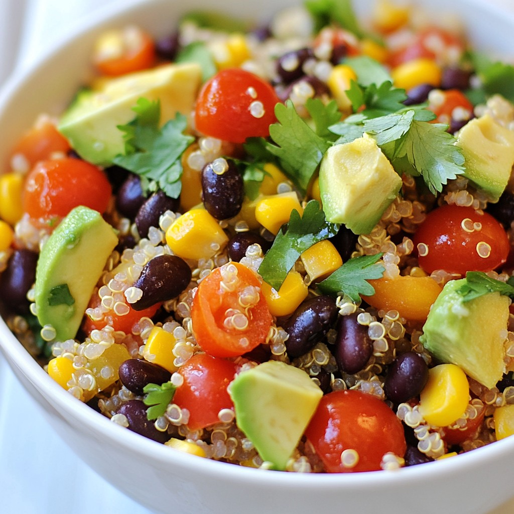 Affordable Quinoa and Black Bean Salad Recipe Delight