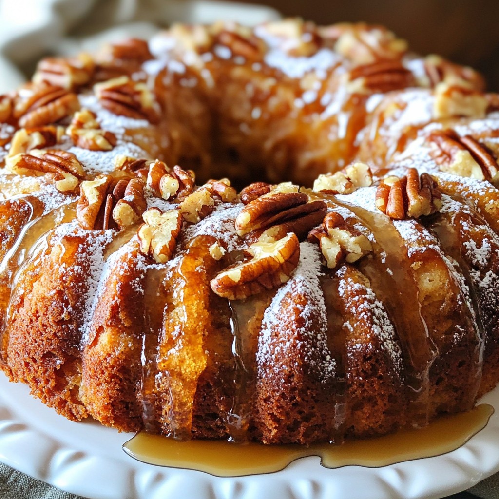 Maple Pecan Coffee Cake Tasty and Simple Recipe