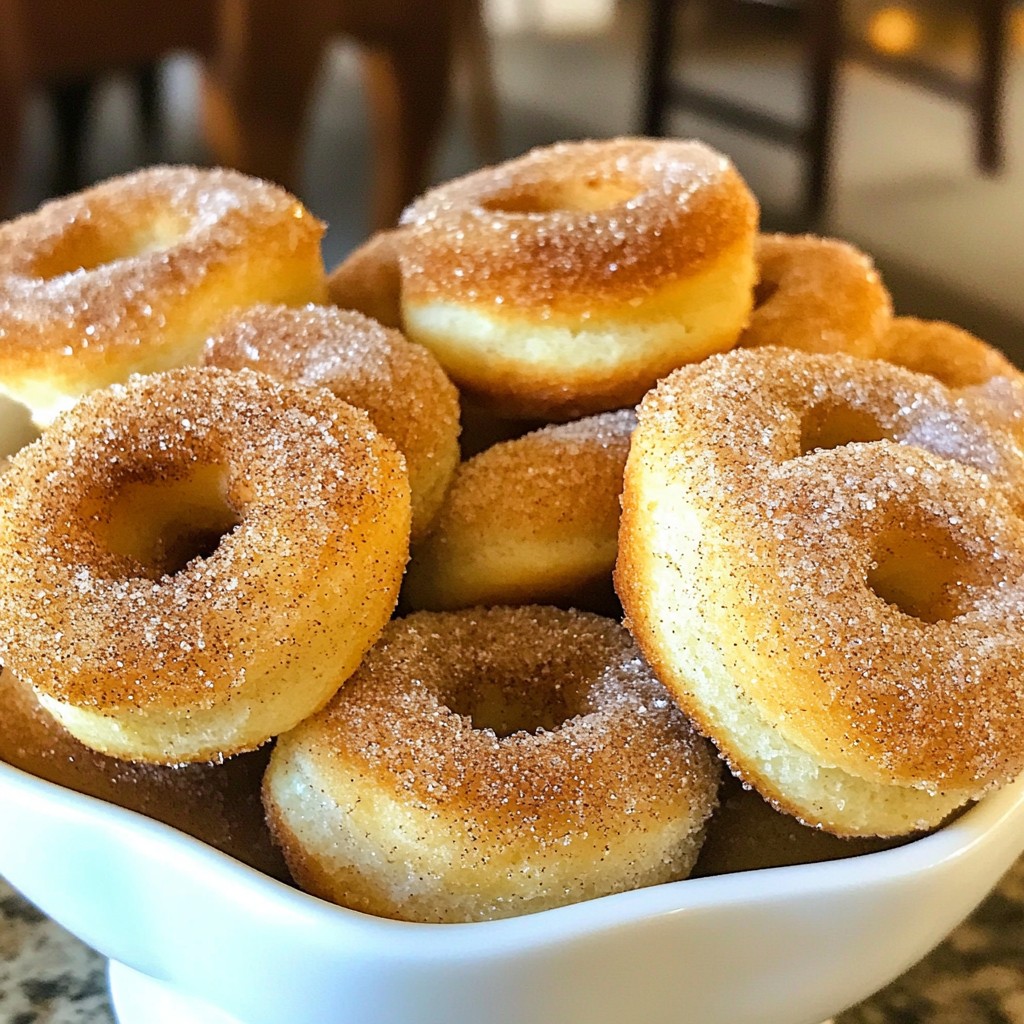 Cinnamon Sugar Donut Muffins Light and Tasty Treat