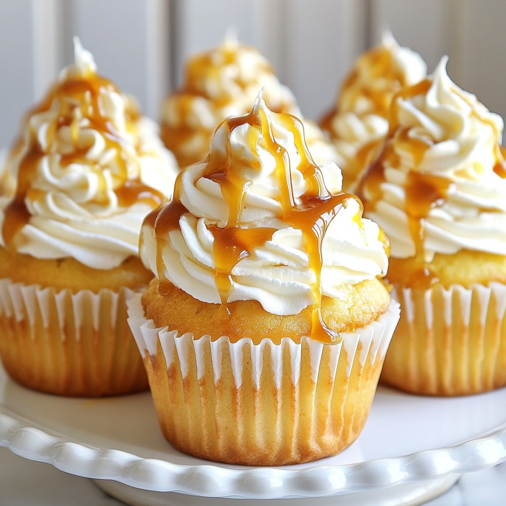 Irresistible Caramel Macchiato Cupcakes Easy Recipe