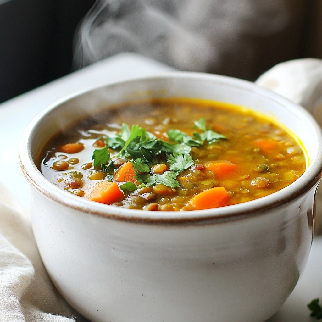 Affordable Lentil and Carrot Soup Tasty and Easy Meal