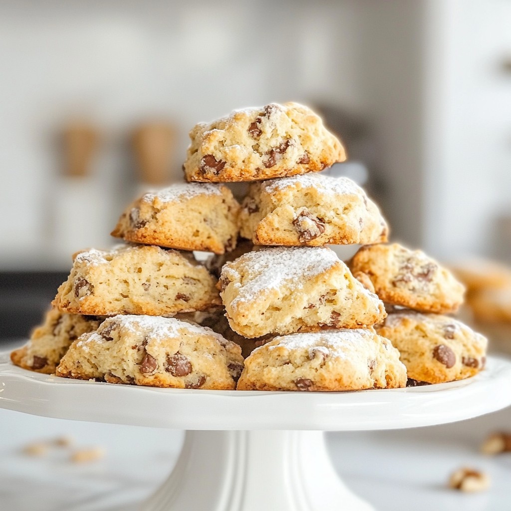 Irresistible Chocolate Chip Scone Cookies Recipe