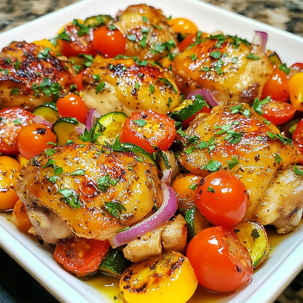 Greek Chicken Sheet Pan Dinner Simple and Flavorful