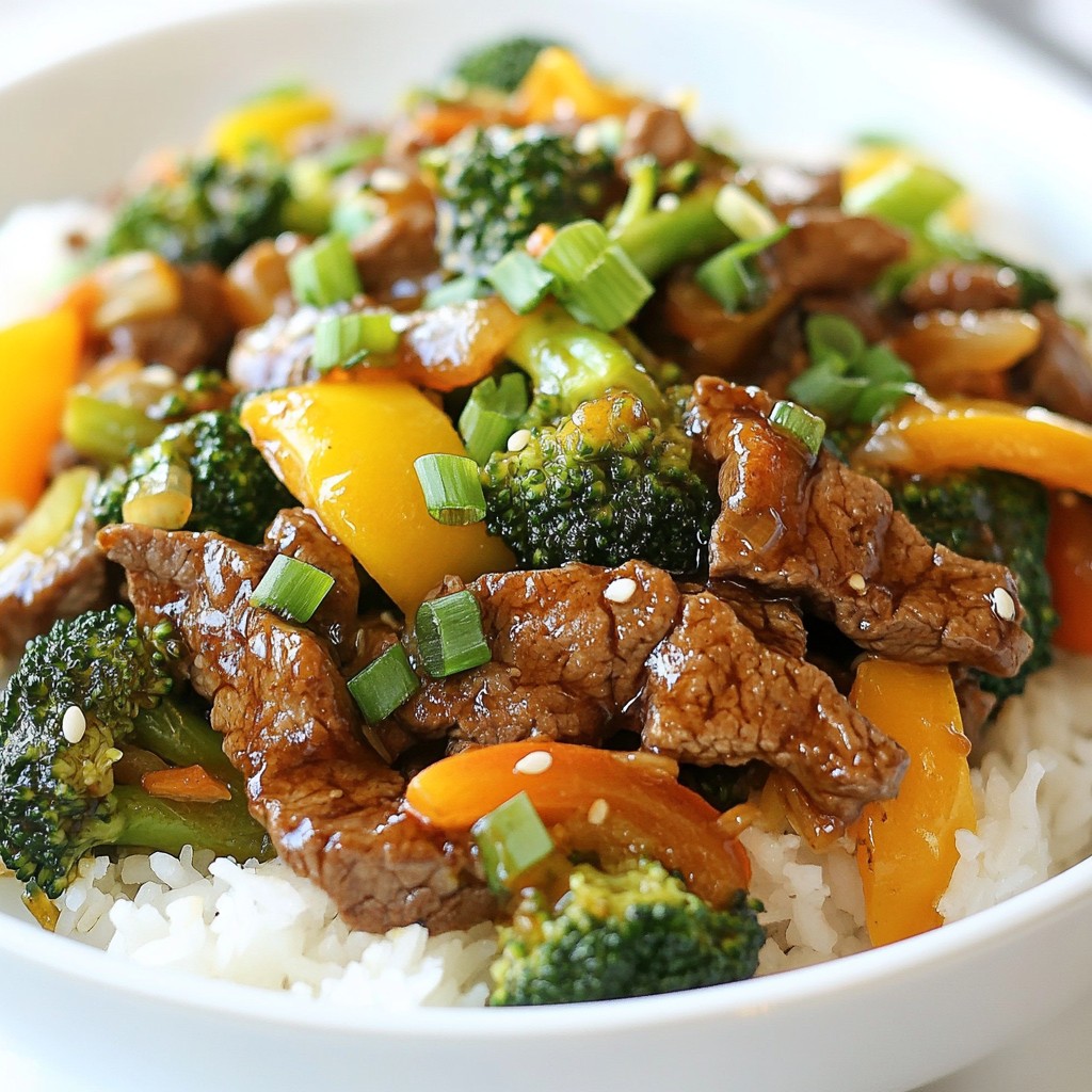 Low-Cost Beef and Broccoli Stir-Fry Simple Recipe