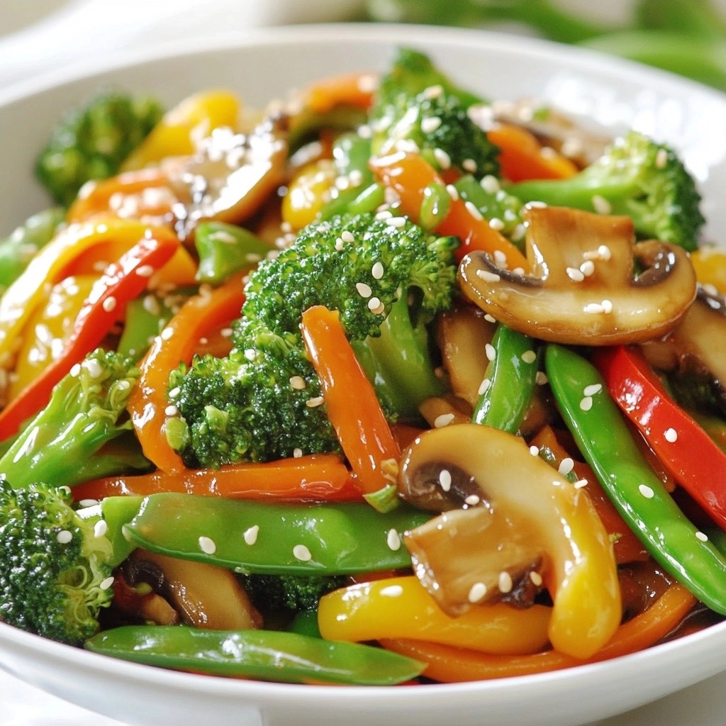 Cheap Teriyaki Vegetable Stir-Fry Quick and Easy Meal