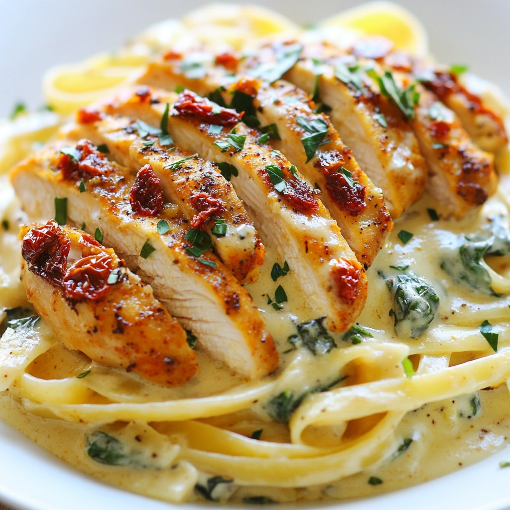 Creamy Cajun Chicken Alfredo Tasty Dinner Option