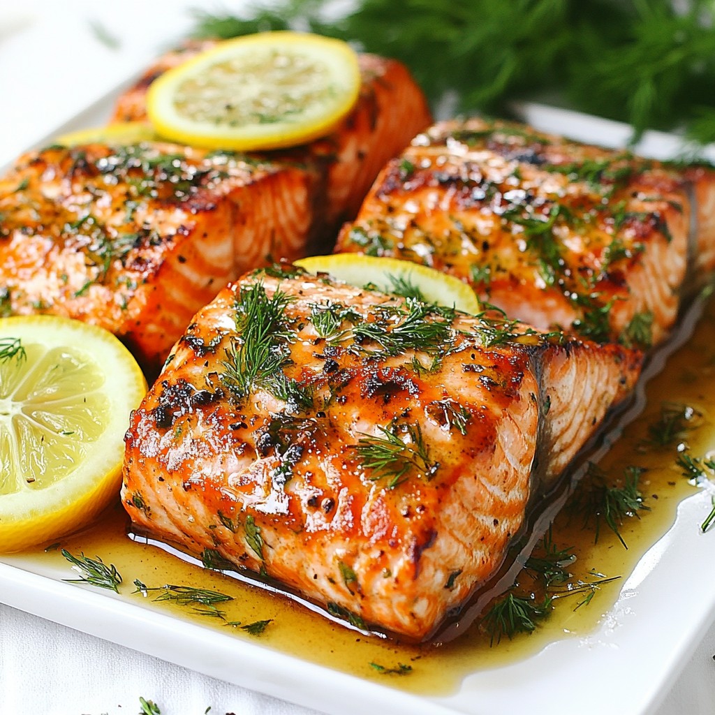 Lemon Herb Grilled Salmon Flavorful and Healthy Dish