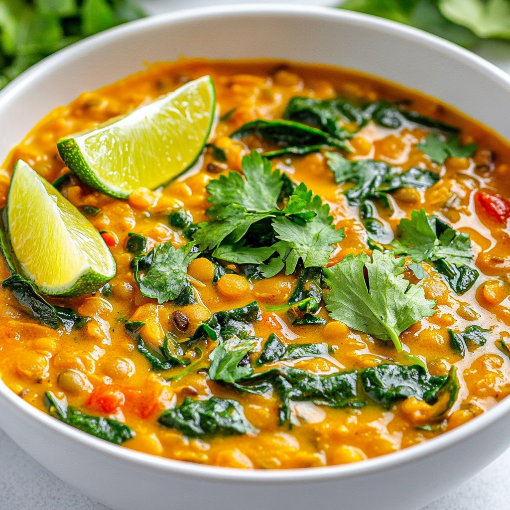 Coconut Curry Lentils Flavorful and Simple Recipe