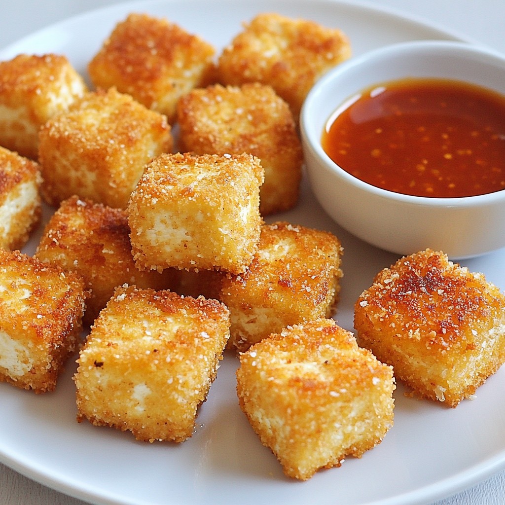Crispy Air Fryer Tofu Nuggets Simple and Tasty Snack