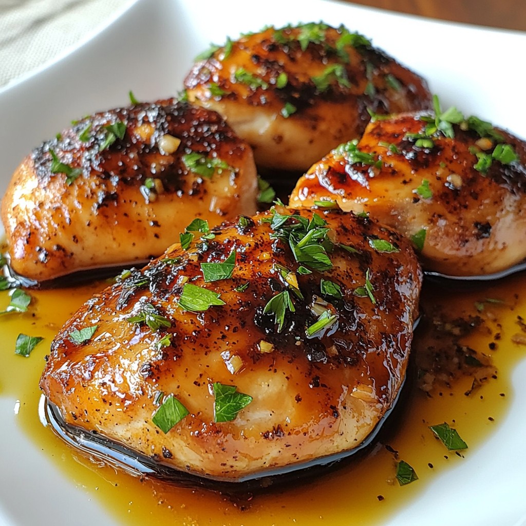 Affordable Balsamic Glazed Chicken Breasts Recipe