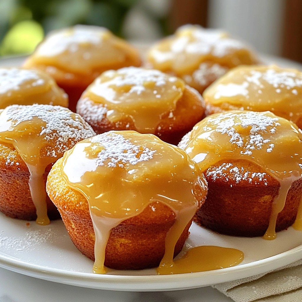 Maple Glazed Donut Muffins Delightful Homemade Treat