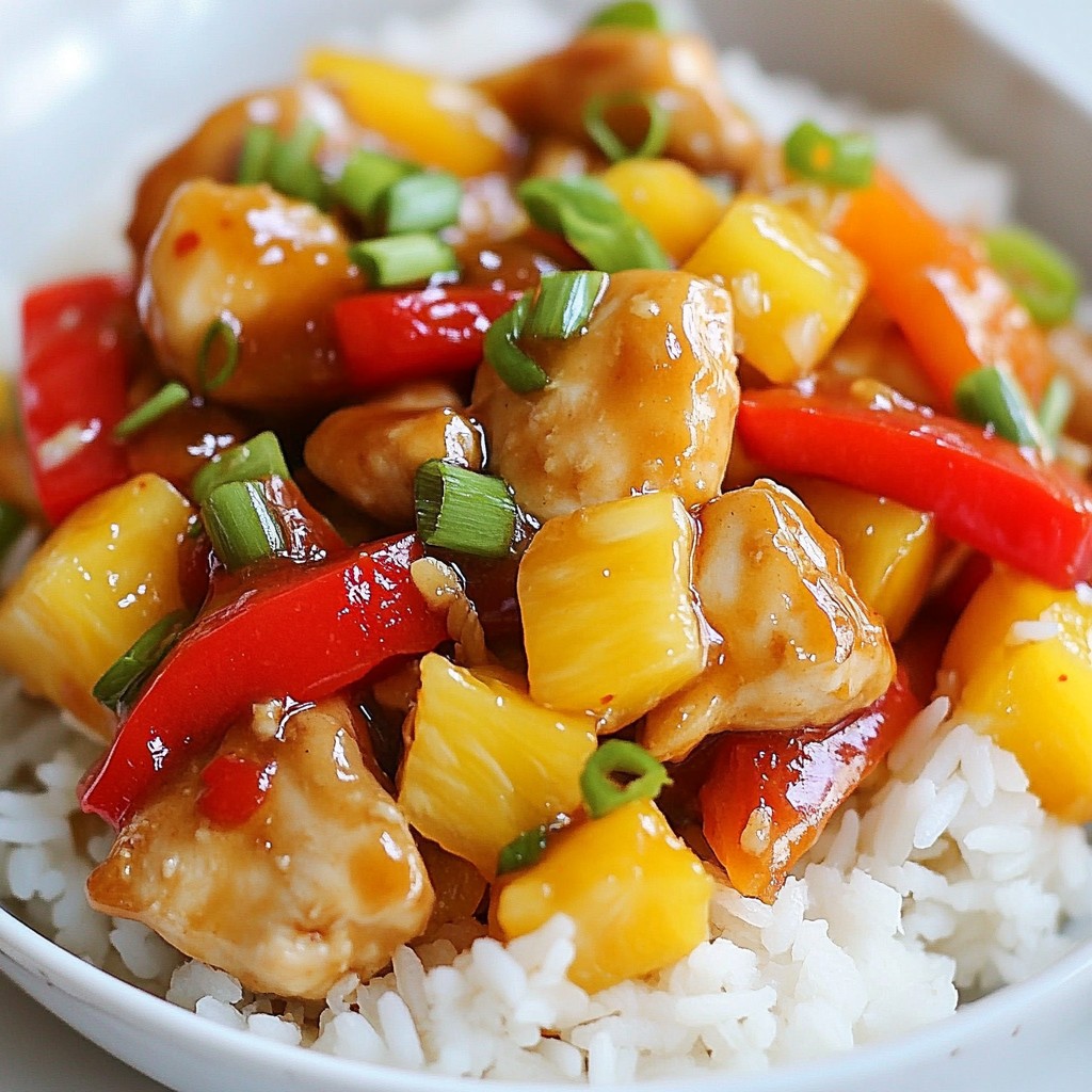 Economical Sweet and Sour Chicken Stir-Fry Recipe