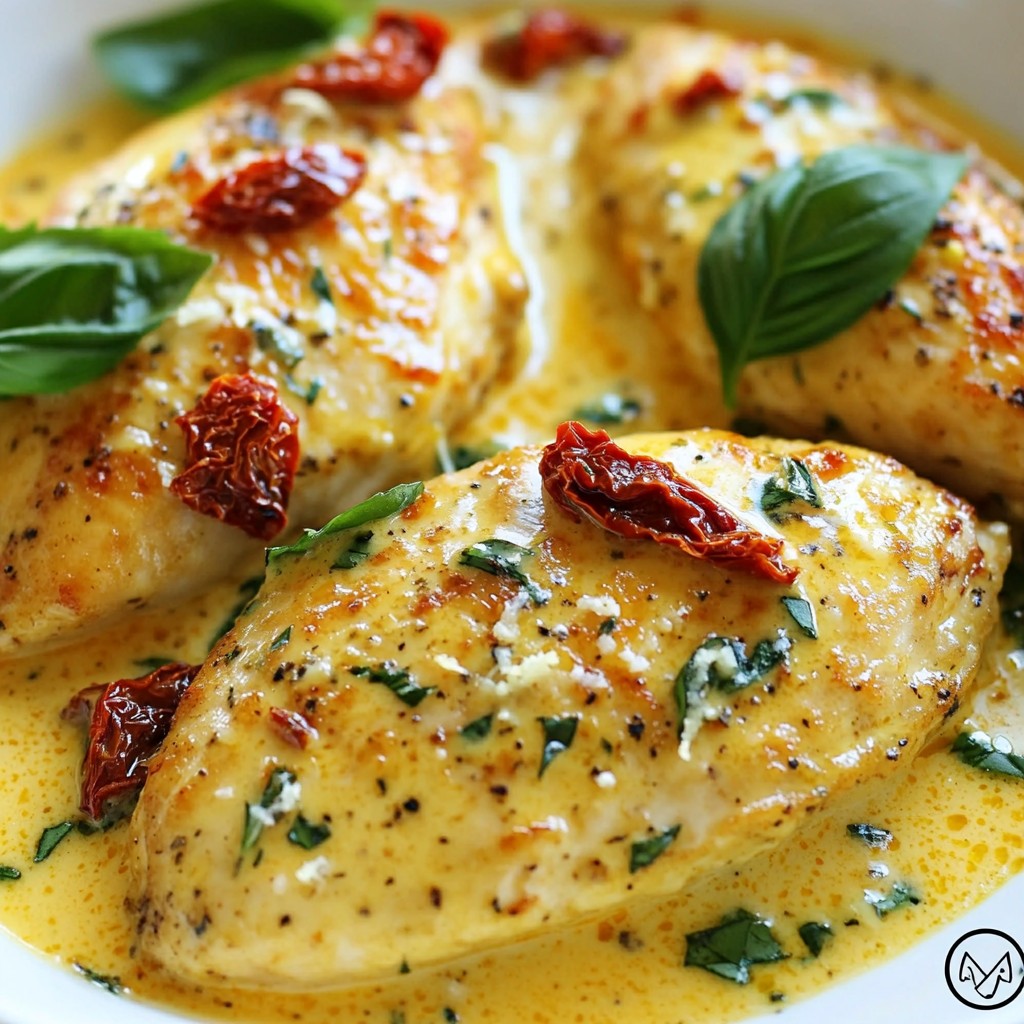 Creamy Sun Dried Tomato Chicken Flavorful Dinner Recipe