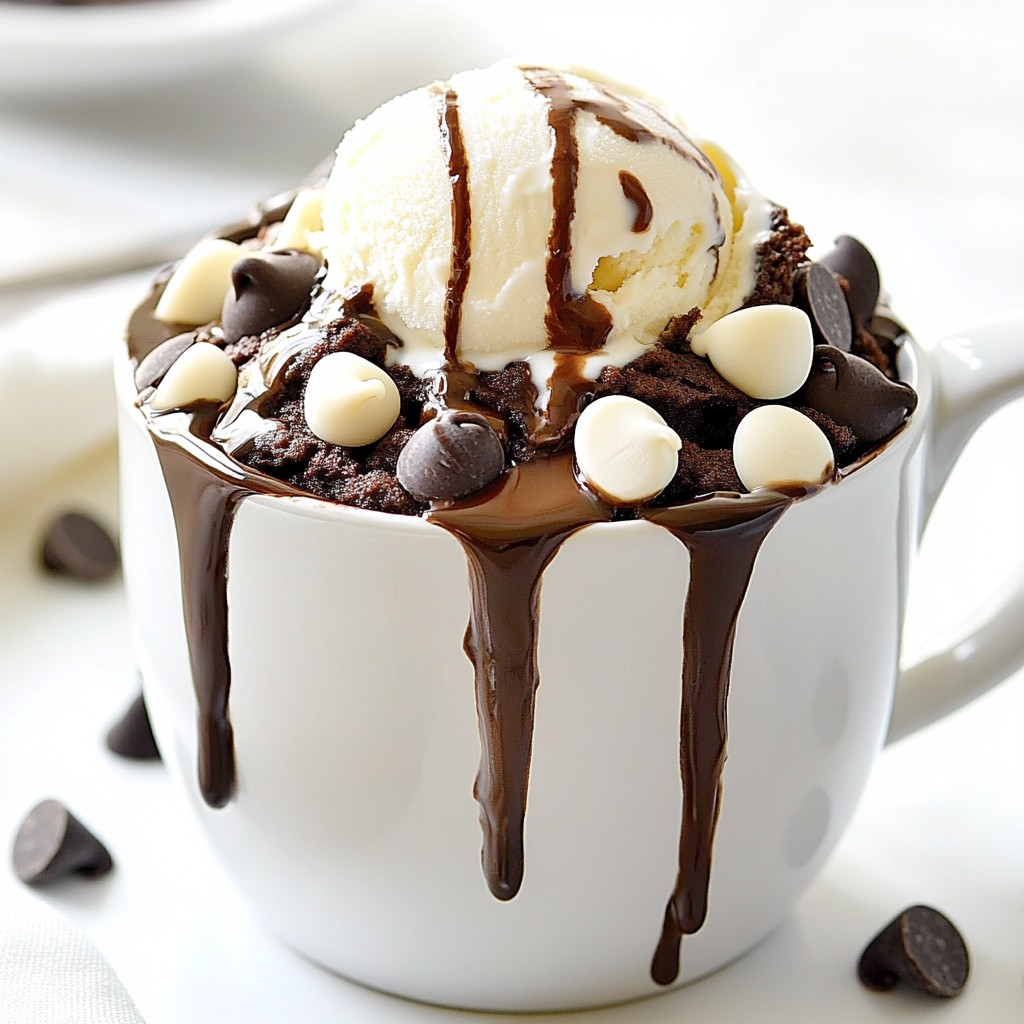 Triple Chocolate Mug Cake Delicious and Easy Delight