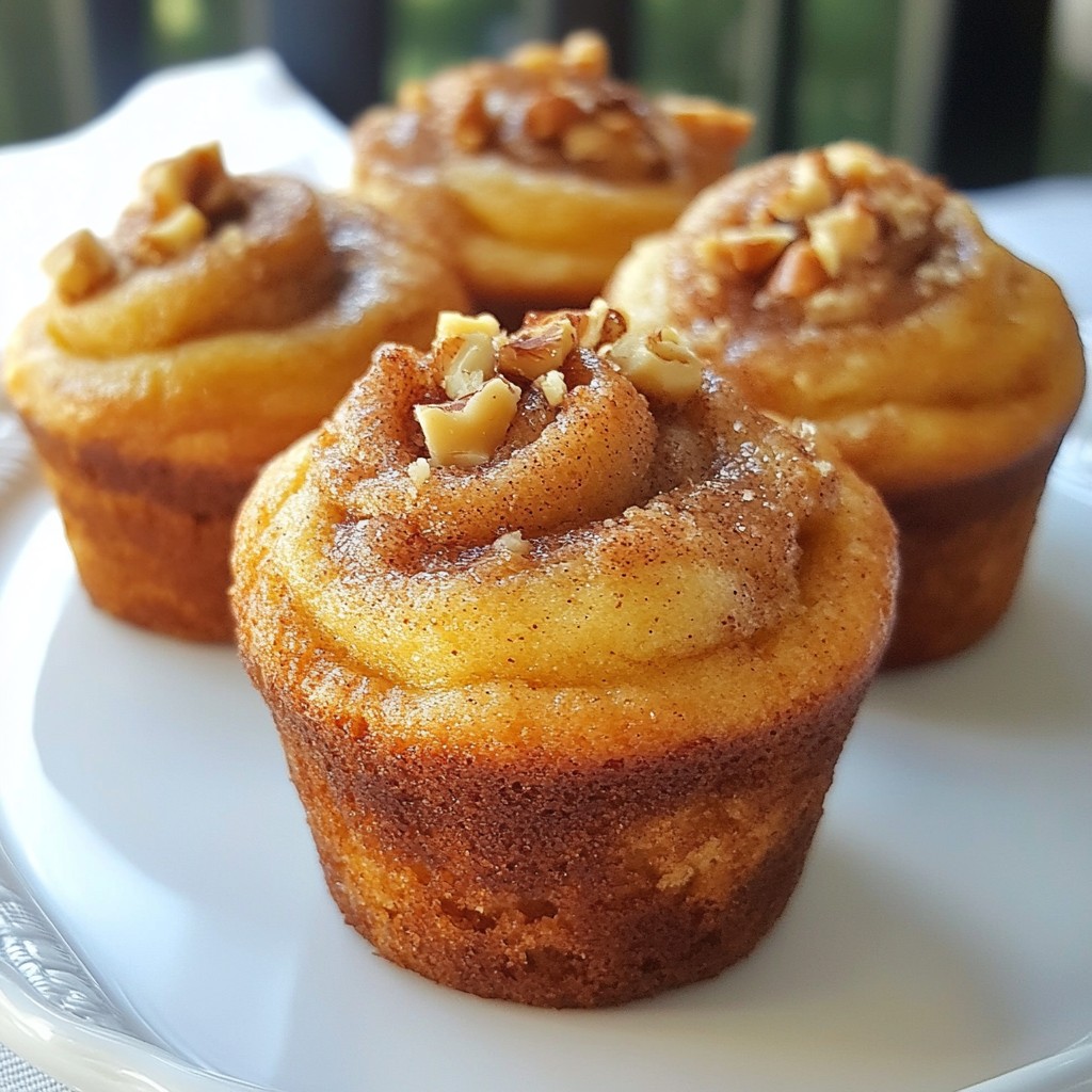 Cinnamon Swirl Coffee Cake Muffins Delightful Snack
