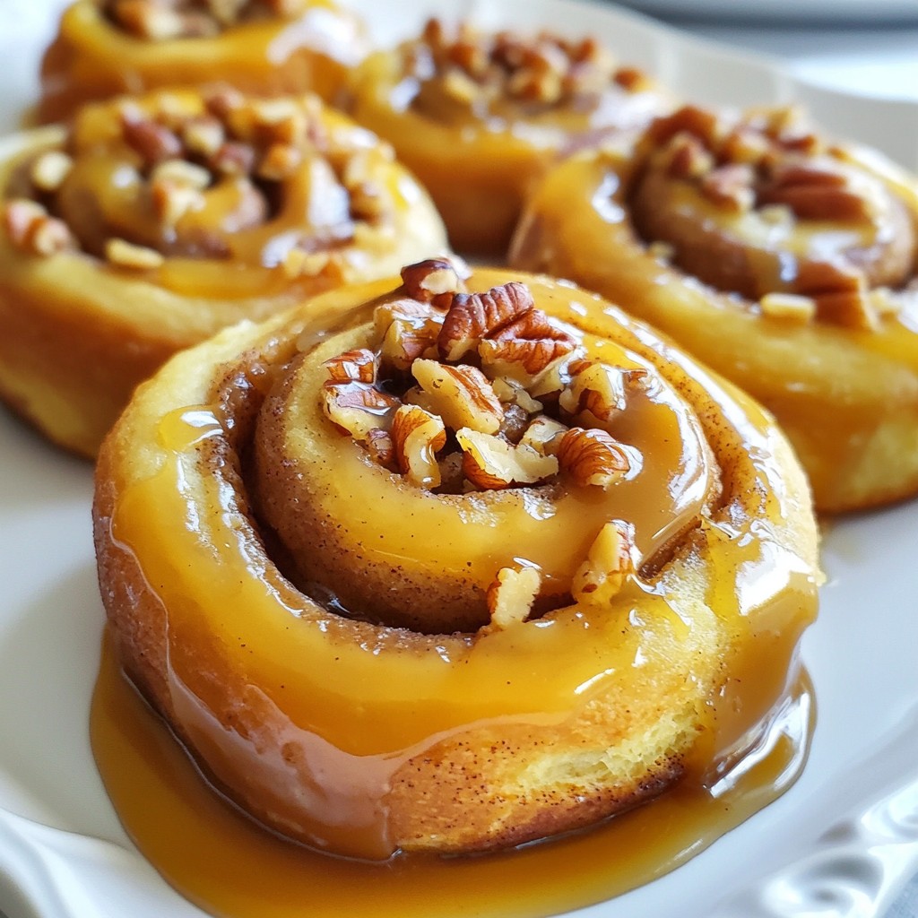 Caramel Pecan Cinnamon Rolls Irresistible Sweet Treat