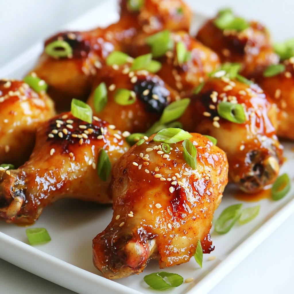 Spicy Honey Garlic Drumsticks Flavorful and Easy Recipe