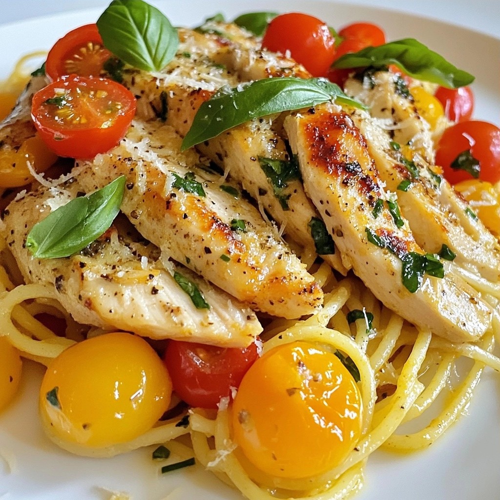 Low-Cost Garlic and Herb Chicken Pasta Delight