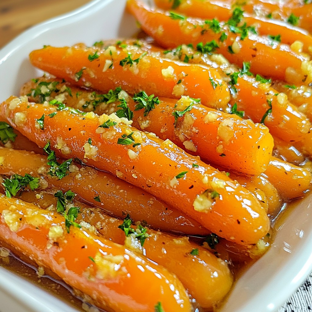 Honey Garlic Glazed Carrots Simple and Tasty Side