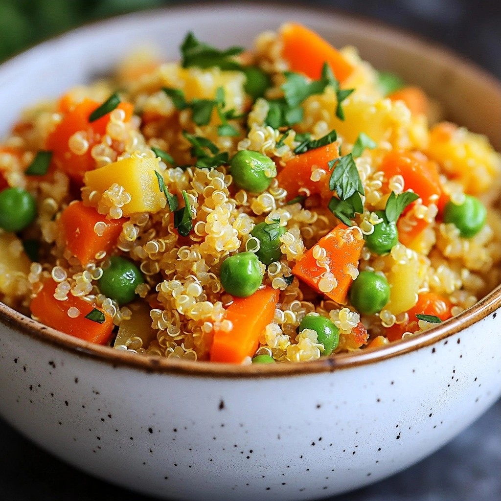 Affordable One-Pot Vegetable Quinoa Pilaf Recipe