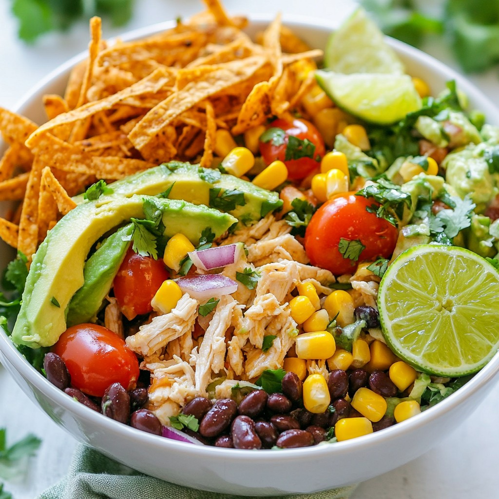 Savory Southwest Chicken Salad Easy and Fresh Recipe