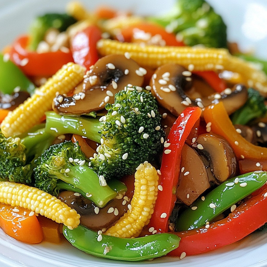 Teriyaki Veggie Stir Fry Flavorful and Simple Meal
