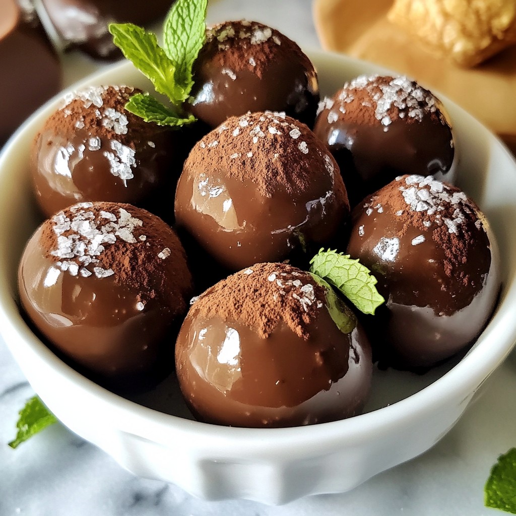 Mint Chocolate Energy Bites Simple and Delicious Snacks
