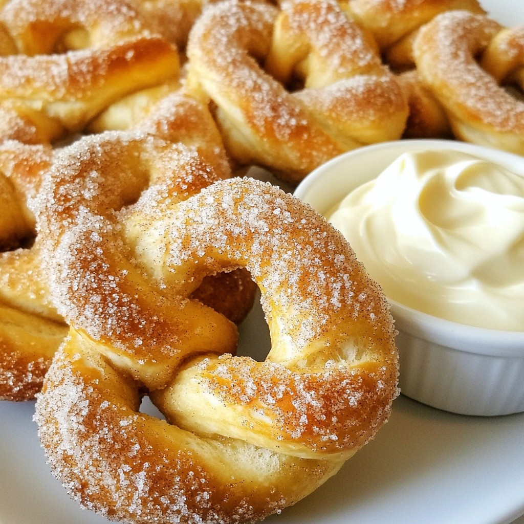 Cinnamon Sugar Soft Pretzels Easy Recipe to Enjoy