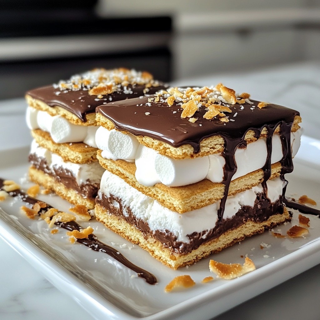 S’mores Ice Cream Sandwiches Sweet and Simple Treat