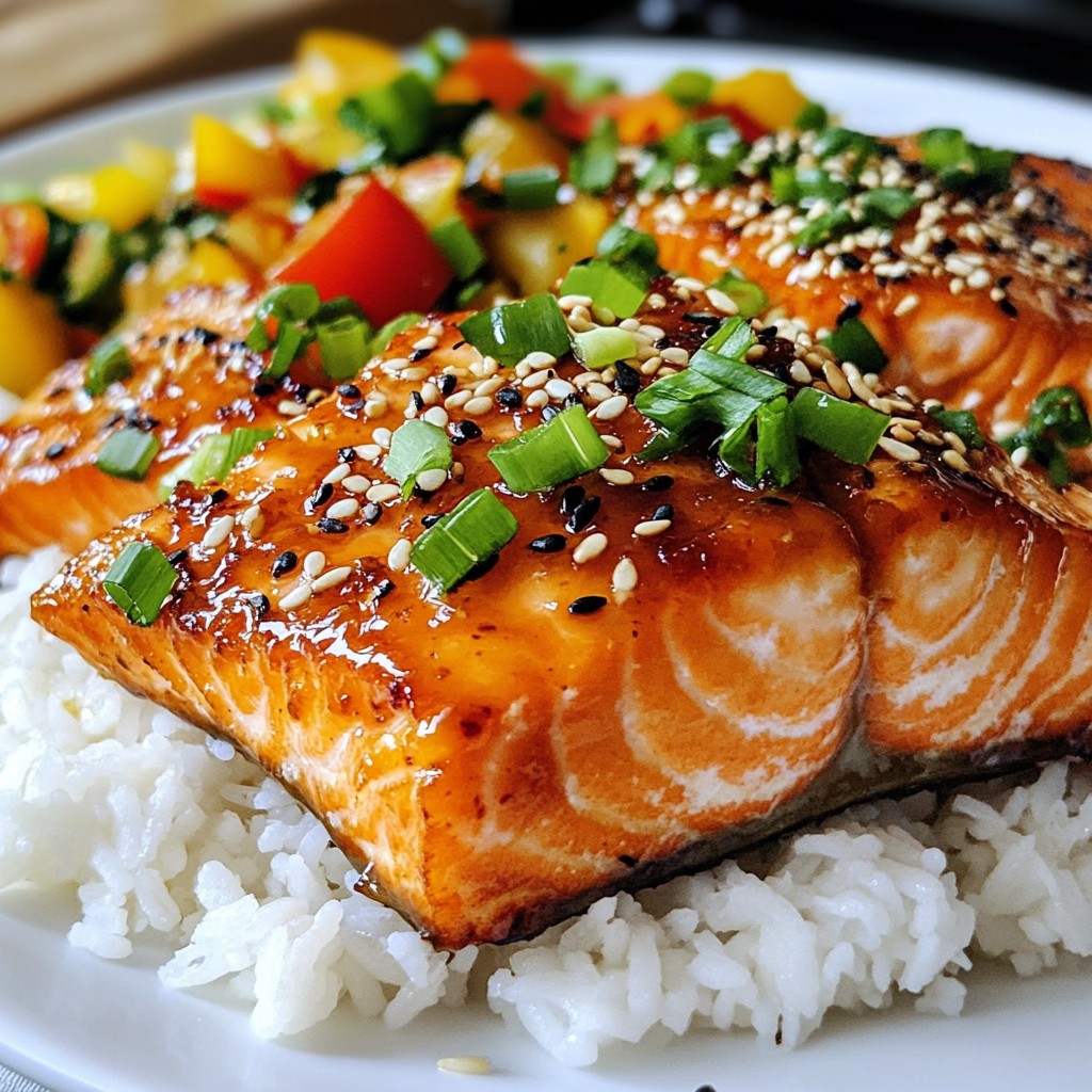 Honey Garlic Glazed Salmon Tasty Meal to Enjoy