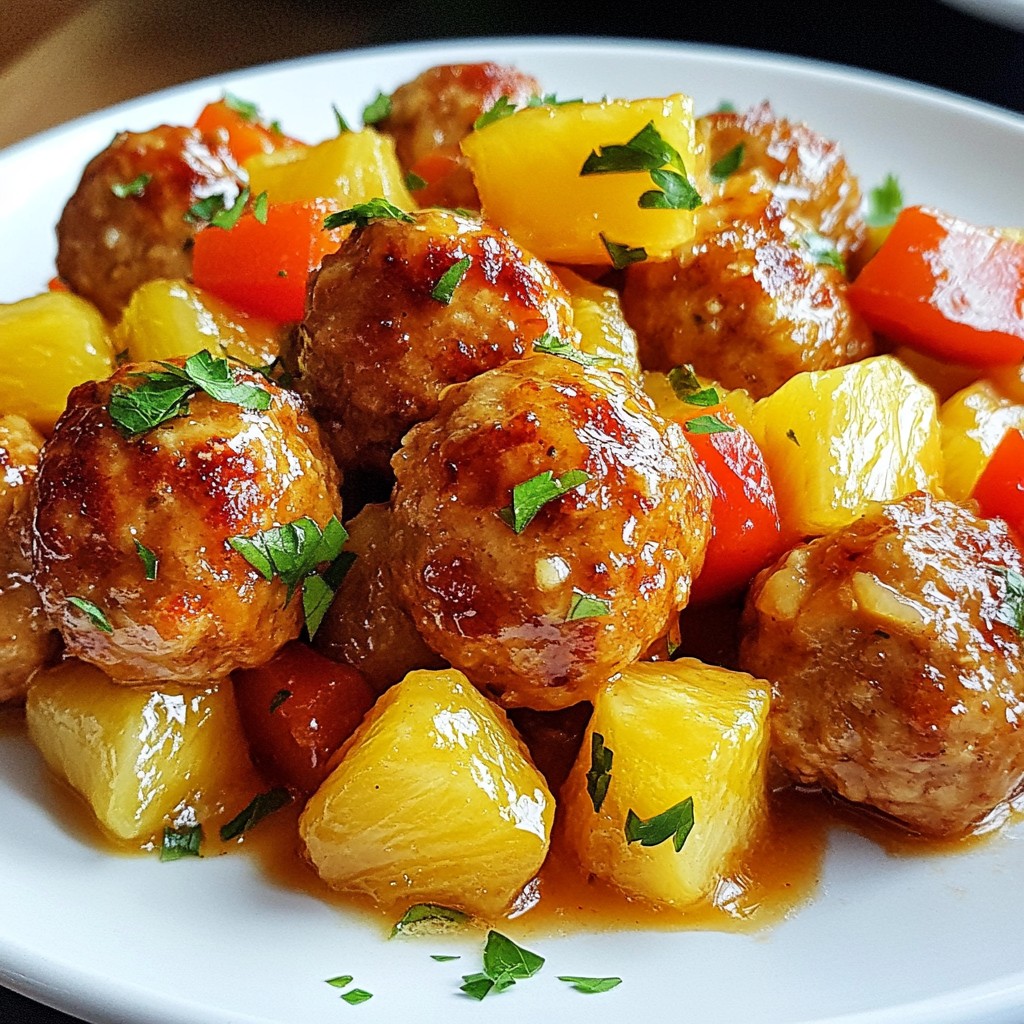 Sweet and Sour Chicken Meatballs Easy and Tasty Recipe