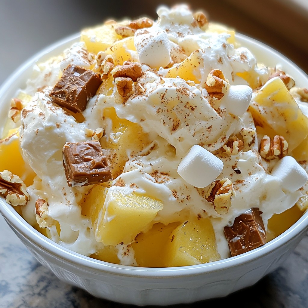 Snickers Apple Salad Delightful and Easy Recipe