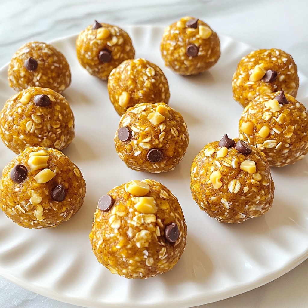 Pumpkin Spice Energy Balls Nourishing Snack Delight