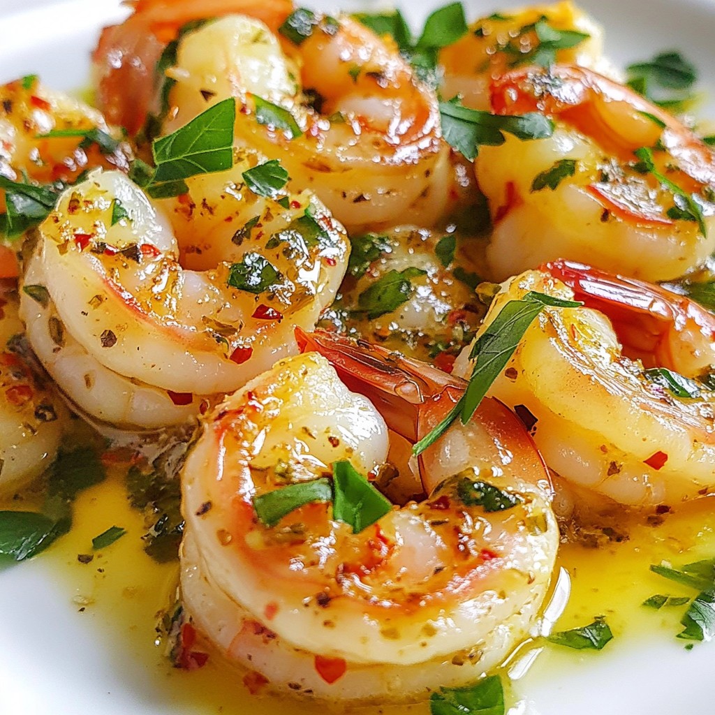 Buttery Garlic Herb Shrimp Flavorful and Simple Dish