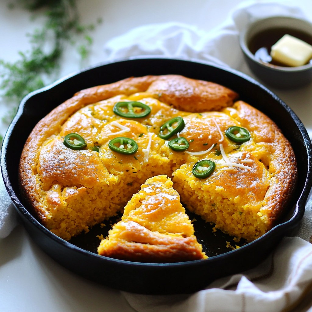 Cheddar Jalapeño Cornbread Flavorful Recipe Guide
